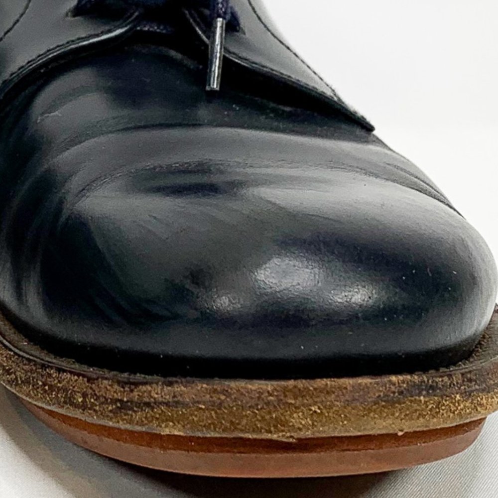 PRADA Men's Smooth Leather Plain Oxford Shoes - Picture 11 of 11